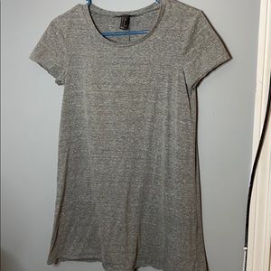 Grey T-Shirt Dress